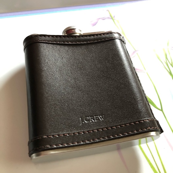 leather j.crew flask - Picture 4 of 6
